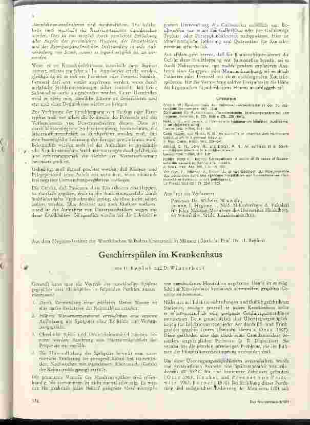 Vorschauseite 4: Salmonelleninfektion im Krankenhaus