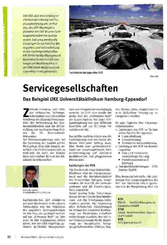 Vorschauseite 1: Servicegesellschaften