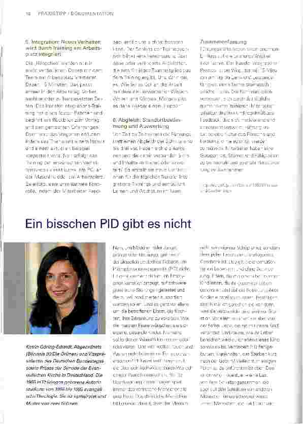 Vorschauseite 1: Ein bisschen PID gibt es nicht