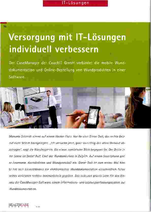 Vorschauseite 1: Versorgung mit IT-Lösungen individuell verbessern
