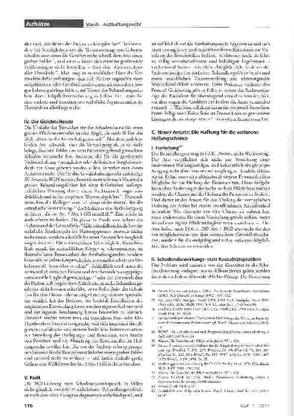 Vorschauseite 4: Arzthaftungsrecht - gesetzlich gepfuscht hält besser?