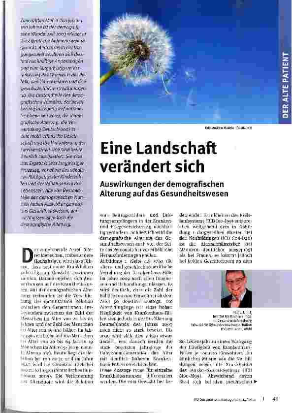 Vorschauseite 1: Eine Landschaft verändert sich