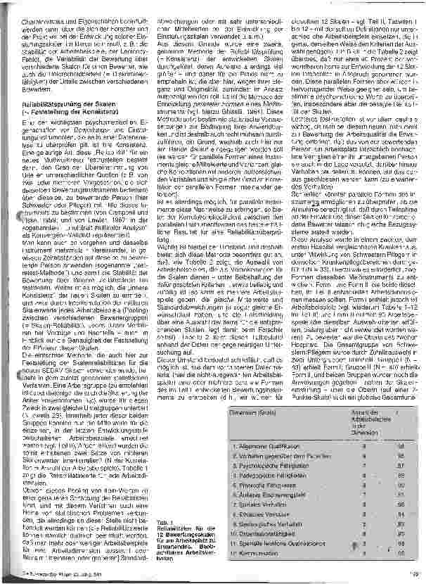 Vorschauseite 3: Methodische Beiträge zum Prozeß der Personalbewertung in Krankenhaus - Organisationen Teil III