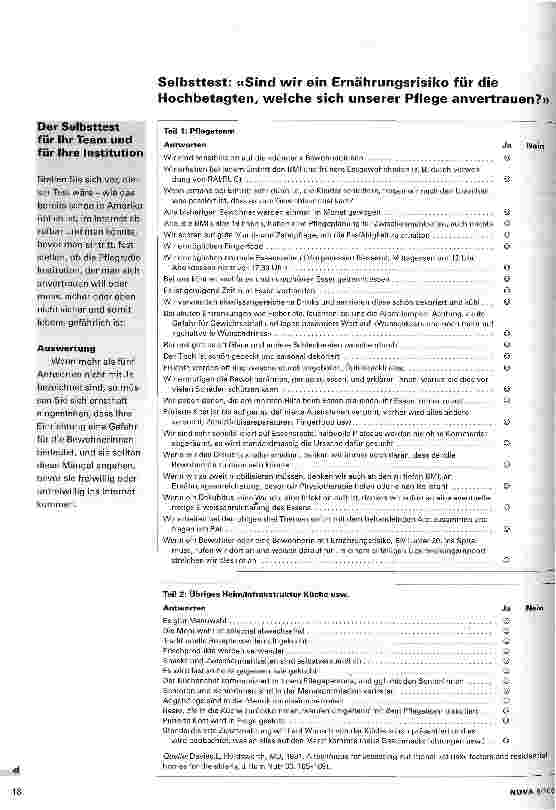 Vorschauseite 3: Erste Pflegepriorität: Gebt uns genug zu essen!