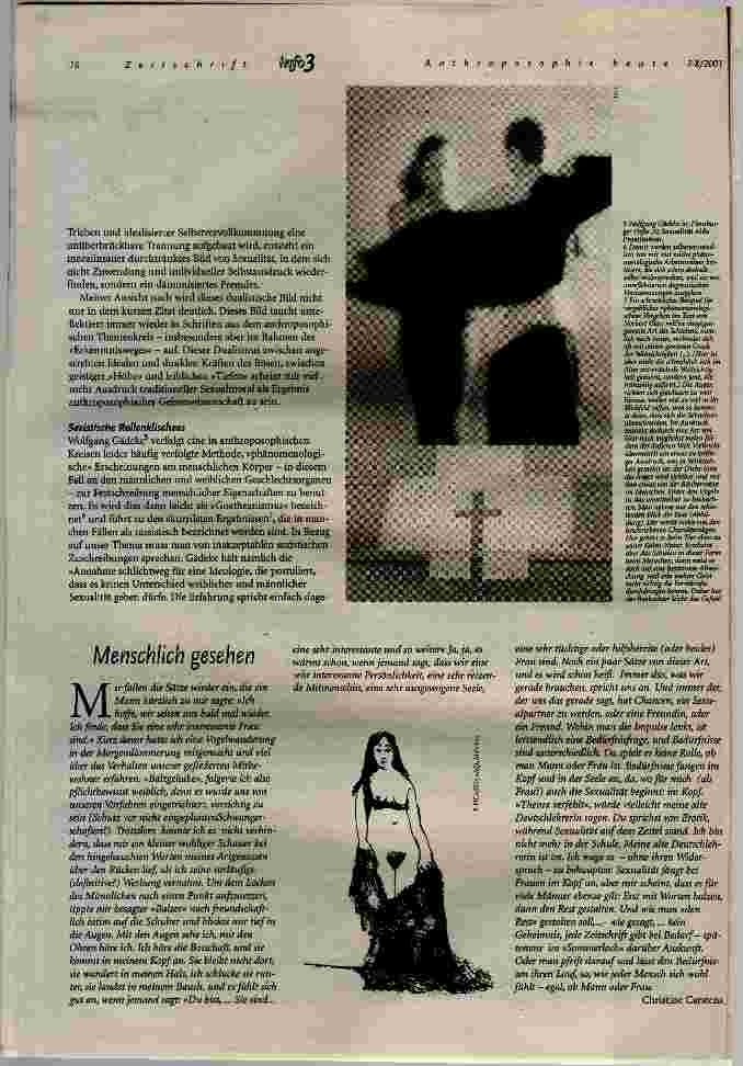 Vorschauseite 3: Anthrosex Esoterik und Sexualität - ein Gegensatz?