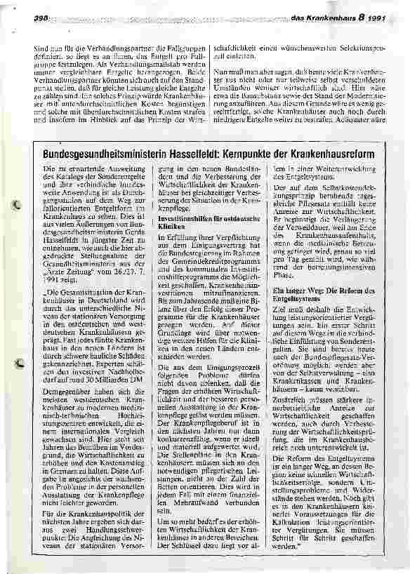 Vorschauseite 4: Pro und Contra Patient Mangagement Categories