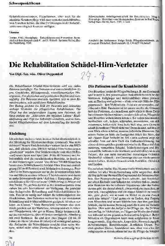 Vorschauseite 4: Rehabilitation von Patienten mit neurologischen Störungen