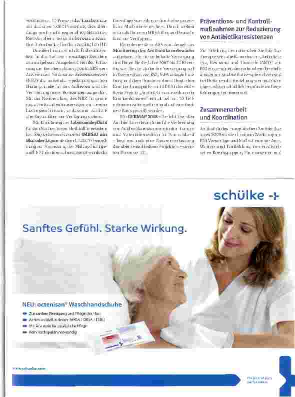 Vorschauseite 2: DART - gemeinsam Antibiotikaresistenzen verhüten und bekämpfen