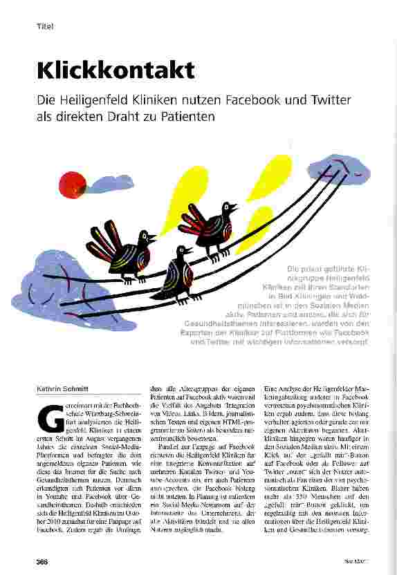 Vorschauseite 1: Klickkontakt