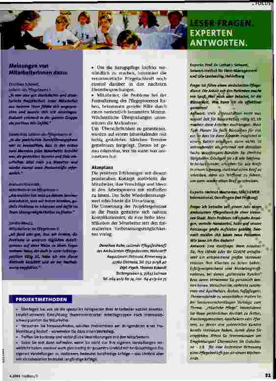 Vorschauseite 2: Es geht, wenn... Interne Ressourcen weiterentwickeln