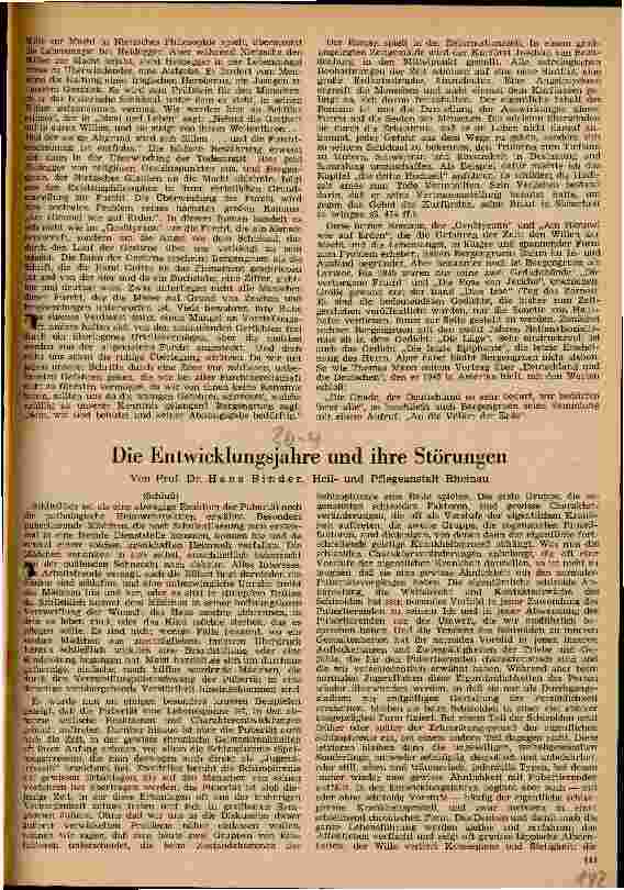 Vorschauseite 1: Die Entwicklungsjahre und ihre Störungen