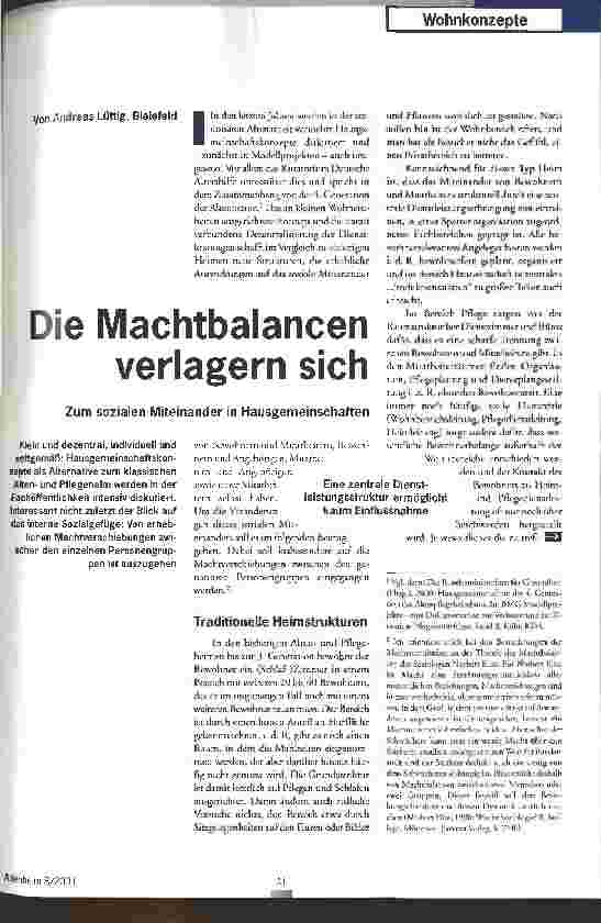 Vorschauseite 1: Die Machtbalancen verlagern sich