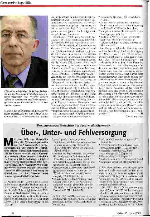 Vorschauseite 2: Unser Gesundheitssystem ist weder bedarfsgerecht noch wirtschaftlich!