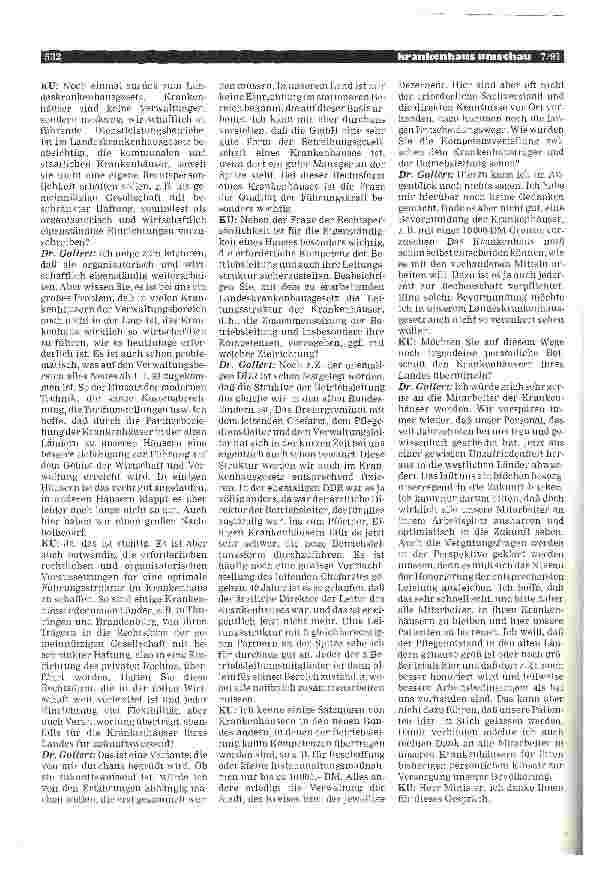 Vorschauseite 4: Die Krankenhaussituation im Land Mecklenburg-Vorpommern