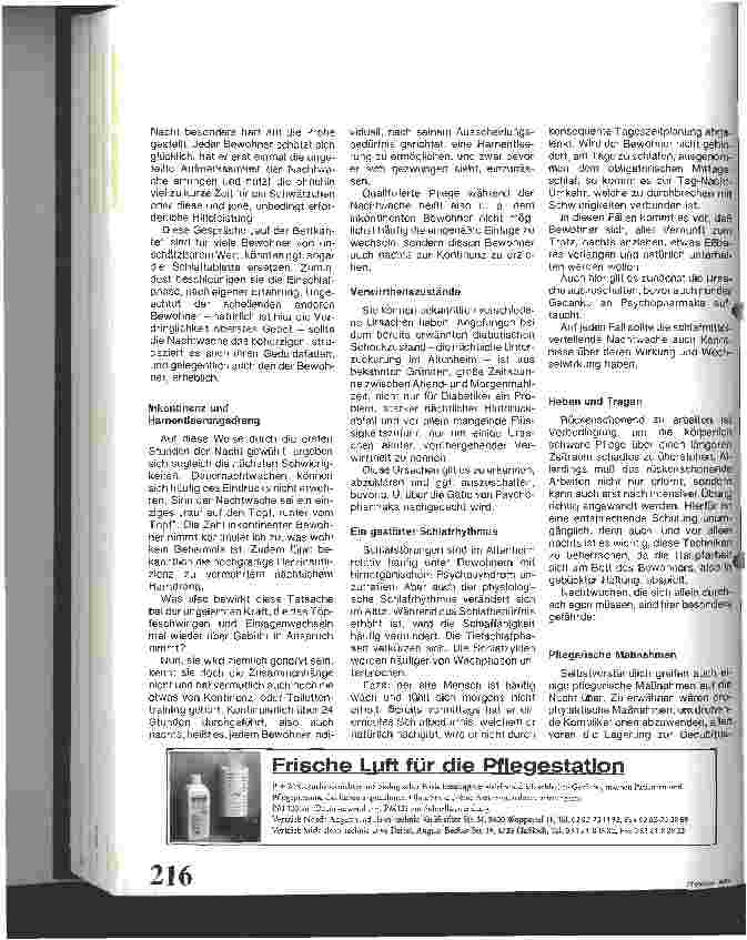 Vorschauseite 2: Qualifikation für Nachtwachen im Altenheim