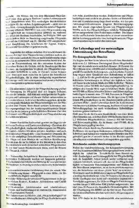 Vorschauseite 2: Bekämpfung von Armut und Unterversorgung bei Krankheiten und Pflegebedürftigkeit im Alter