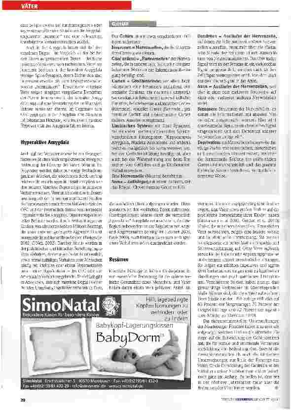 Vorschauseite 4: Vaterlosigkeit: Veränderungen bis ins Gehirn?