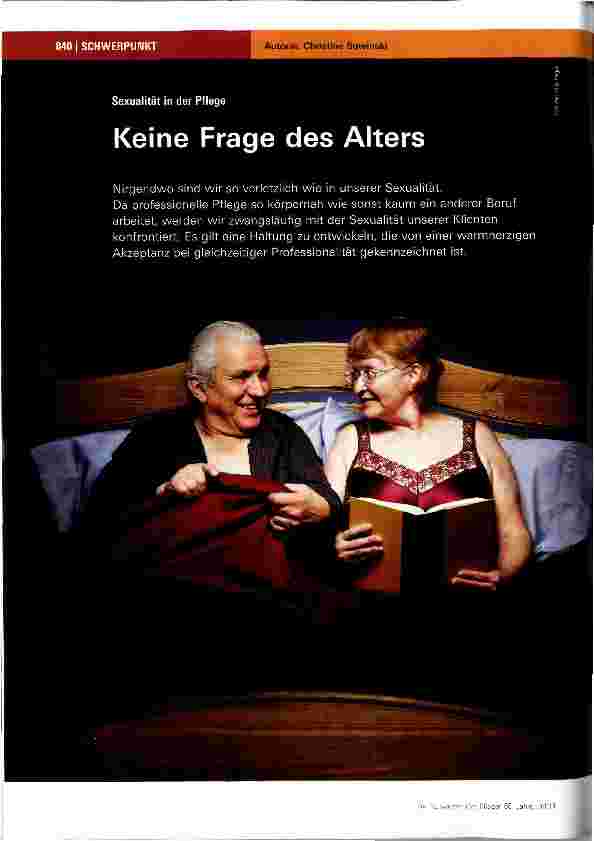 Vorschauseite 1: Keine Frage des Alters