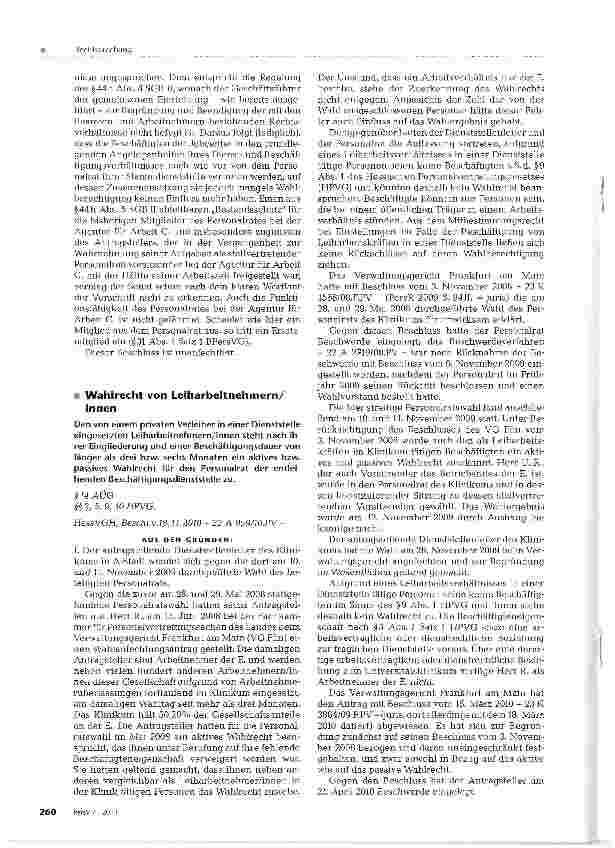 Vorschauseite 3: Erlöschen der Mitgliedschaft im Personal rat