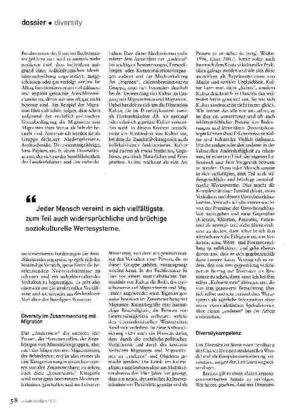 Vorschauseite 4: DiversitySchlüsselbegriff für den kompetenten Umgang mit Vielfalt im Gesundheitsbereich?