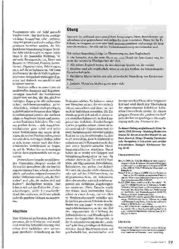 Vorschauseite 5: DiversitySchlüsselbegriff für den kompetenten Umgang mit Vielfalt im Gesundheitsbereich?