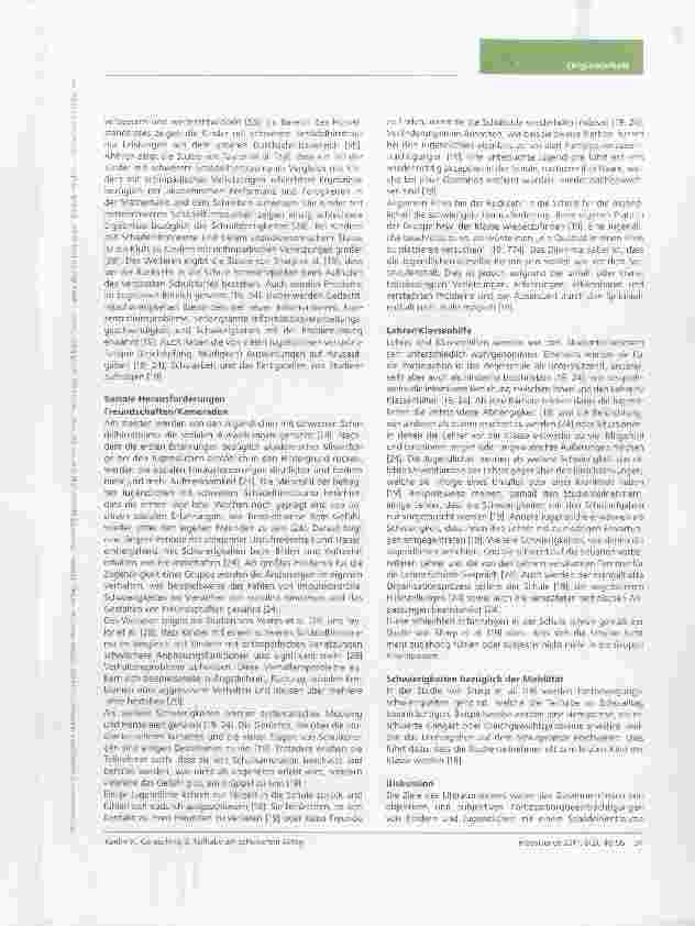 Vorschauseite 6: Teilhabe am schulischen Alltag von Kindern und Jugendlichen nach einem Schädel-Hirn-Trauma. Wenn bei der Rückkehr plötzlich alles anders ist.