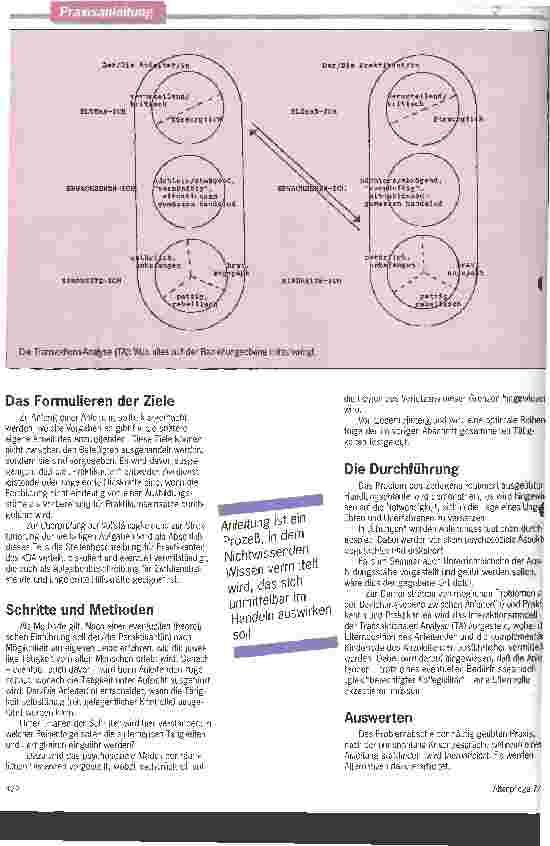 Vorschauseite 2: Wissen richtig vermitteln Zu den psychosozialen Aspekten der Anleitesituation