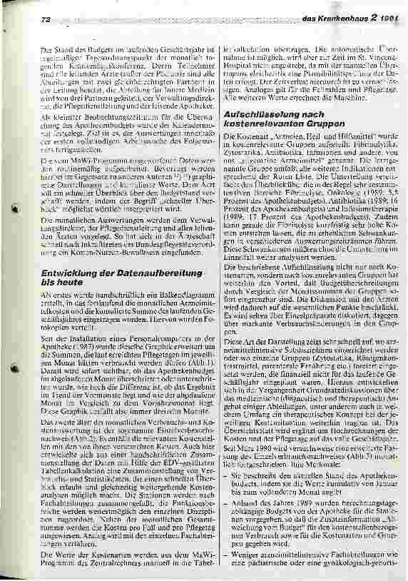 Vorschauseite 3: Die Budgetierung der Arzneimittel Qualitätskontrolle contra Kostenkontrolle