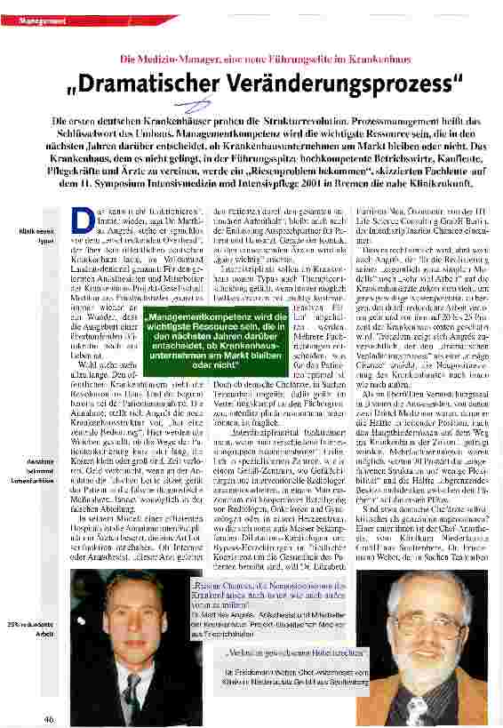 Vorschauseite 1: Drastischer Veränderungsprozess