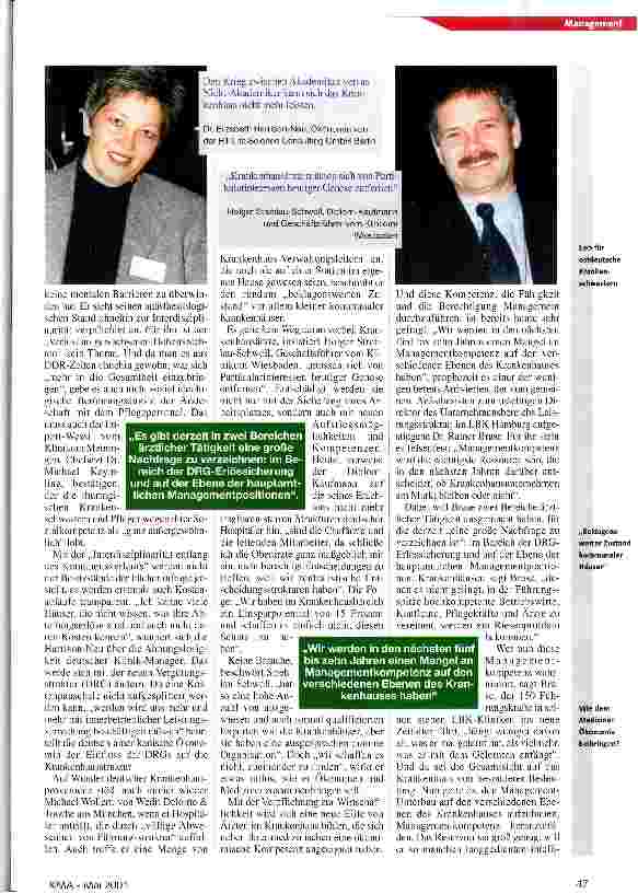 Vorschauseite 2: Drastischer Veränderungsprozess