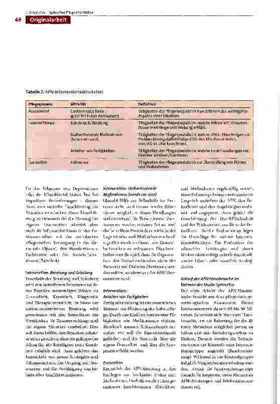 Vorschauseite 6: SpitexPlus: Assessment und fortgeschrittene Pflegeinterventionen für zuhause lebende alte Menschen und ihre Familien