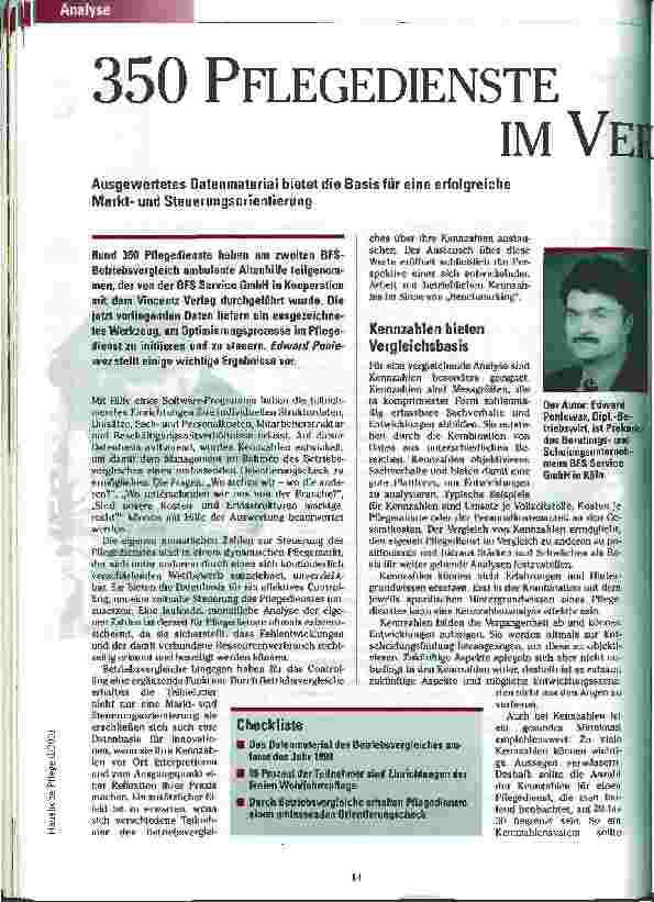 Vorschauseite 1: 350 Pflegedienste im Vergleich