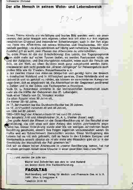 Vorschauseite 1: Der alte Mensch in seinem Wohnund Lebensbereich