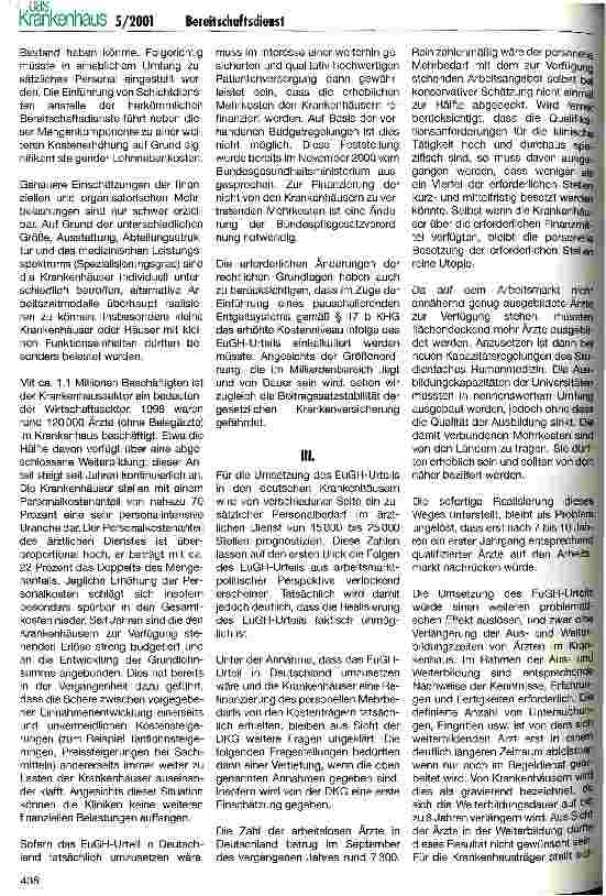 Vorschauseite 3: Das EuGH-Urteil zum Arbeitszeitgesetz