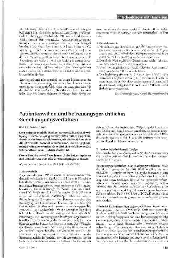 Vorschauseite 2: Hinweis nach § 19 Abs. 5 Satz 1 WG in der Privaten Krankenversicherung WG§19Abs. 5