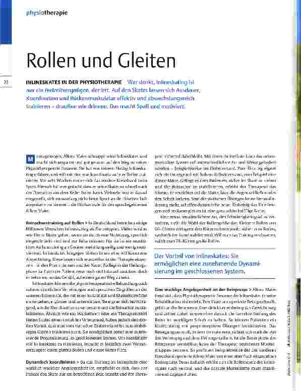 Vorschauseite 1: Rollen und Gleiten