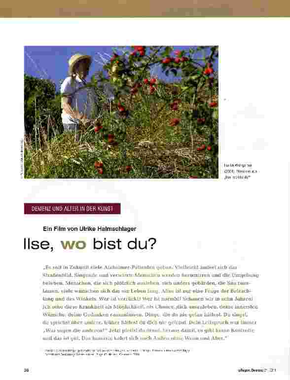 Vorschauseite 1: Ilse, wo bist du?