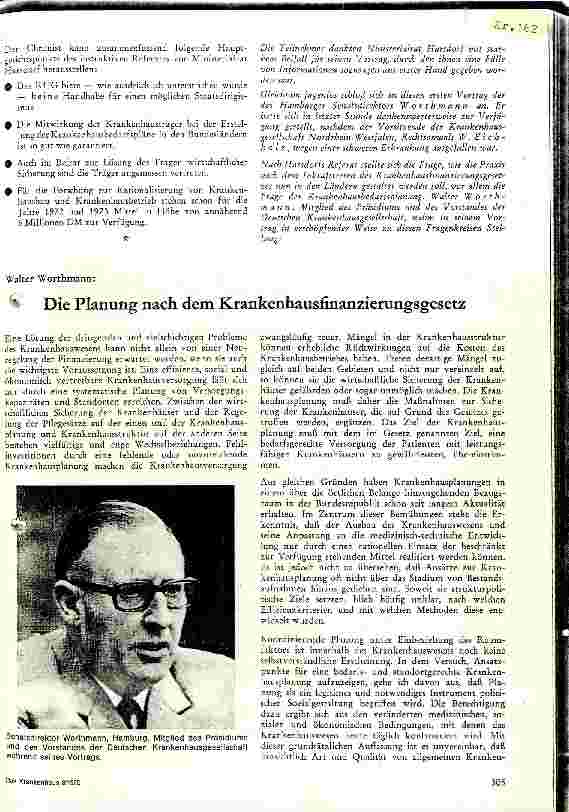 Vorschauseite 1: Die Planung nach dem KHG