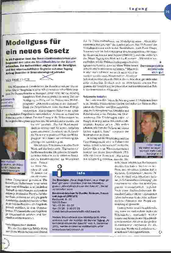 Vorschauseite 1: Modellguss für ein neues Gesetz