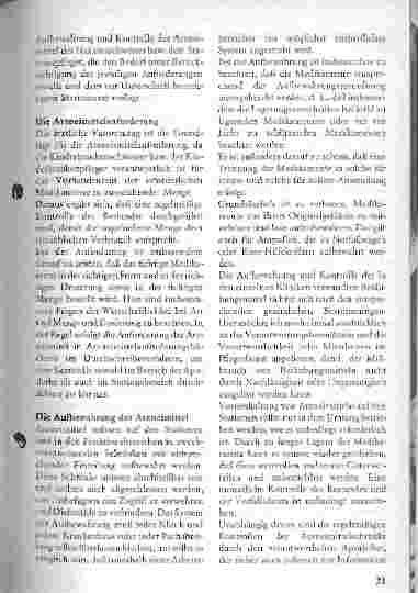 Vorschauseite 2: Die Verantwortung der Krankenschwester für die Bereitstellung und Verabreichung von Medikamenten