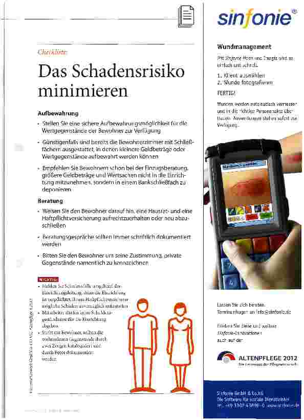 Vorschauseite 2: Bei Verlust richtig handeln