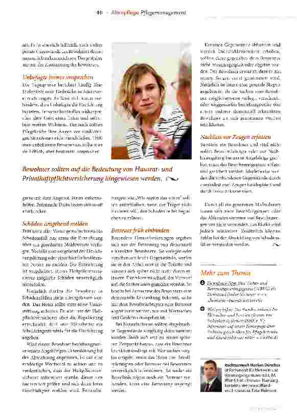 Vorschauseite 3: Bei Verlust richtig handeln