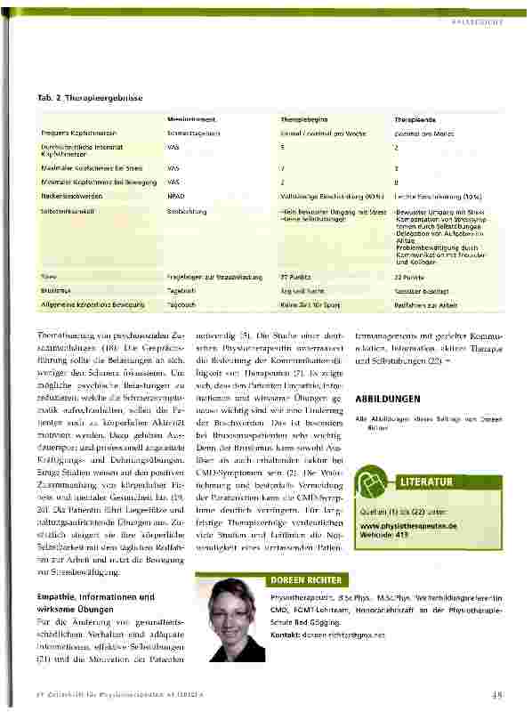 Vorschauseite 4: Physiotherapie bei CMD