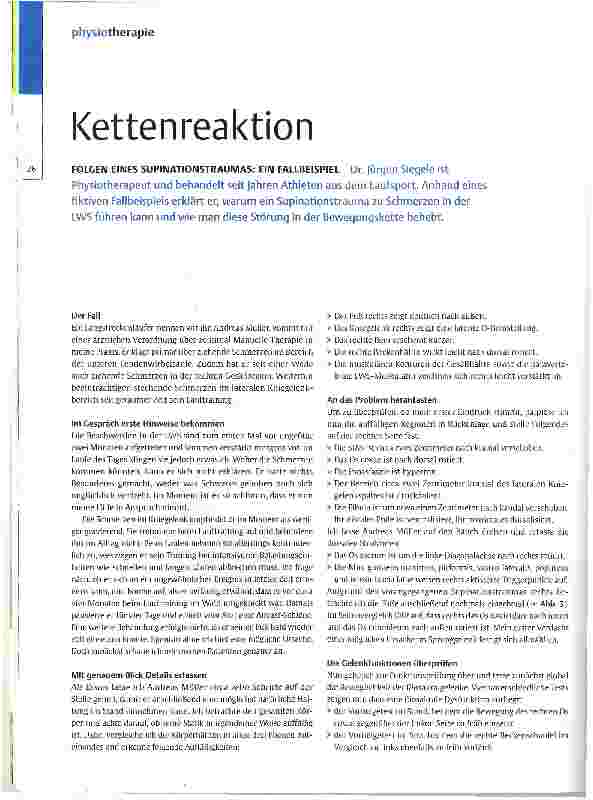 Vorschauseite 1: Kettenreaktion