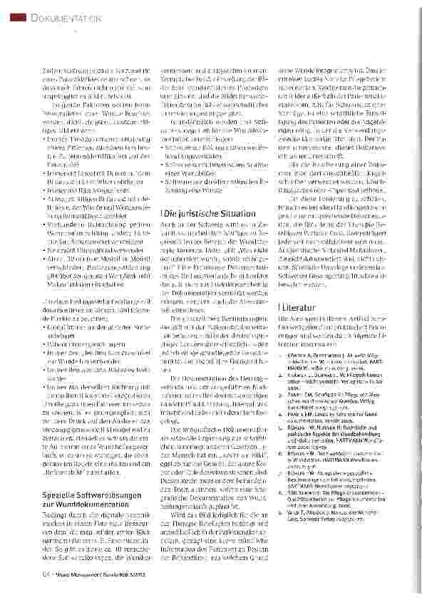 Vorschauseite 3: Wunddokumentation