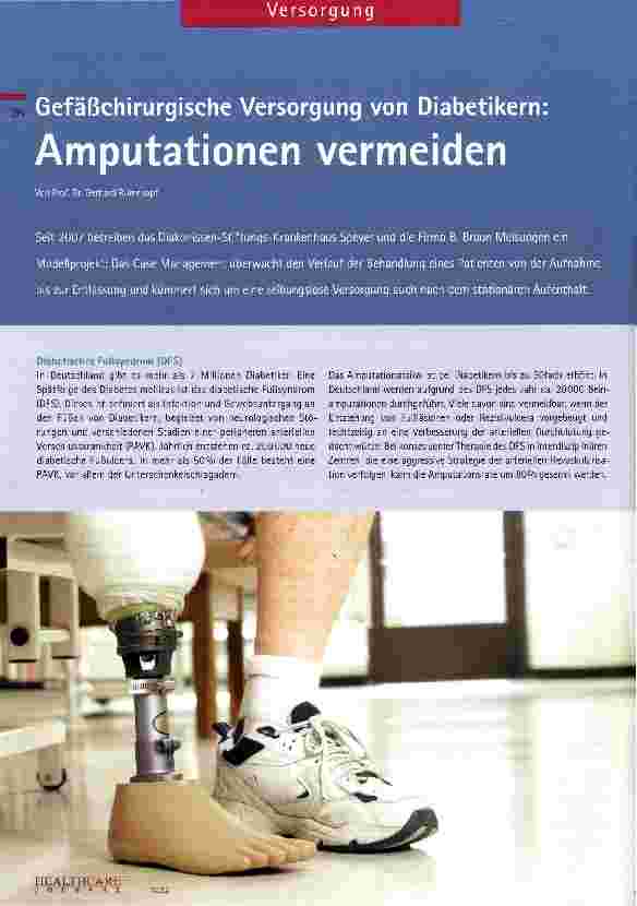 Vorschauseite 1: Amputationen vermeiden