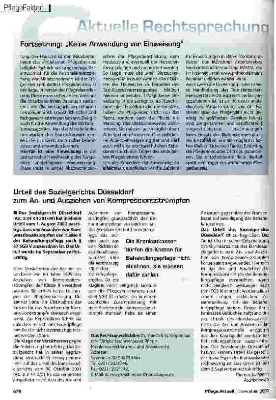 Vorschauseite 3: Keine Anwendung ohne Einweisung