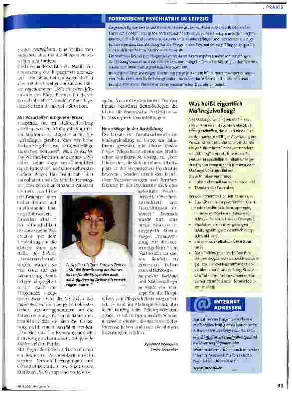 Vorschauseite 2: Unvoreingenommen auf die Patienten eingehen
