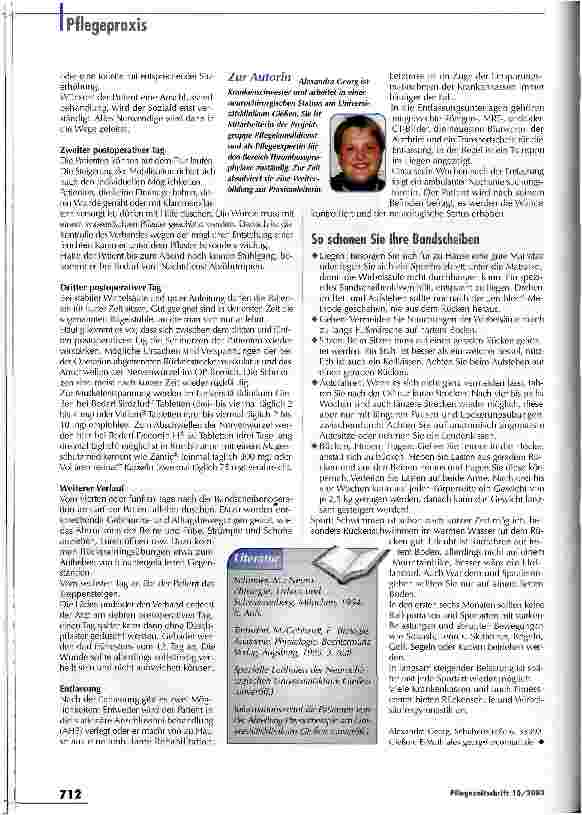 Vorschauseite 4: Wenn der Rücken nicht mehr will