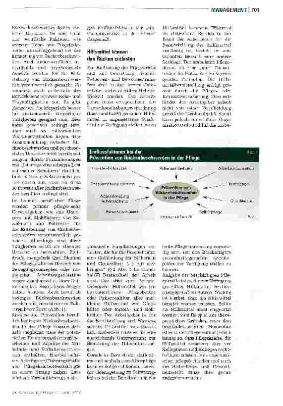 Vorschauseite 2: Prävention von RückenbeschwerdenGemeinsam für einen starken Rücken
